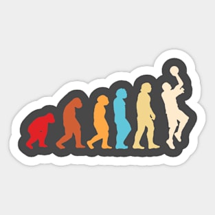 BAKETBALL EVOLUTION Sticker